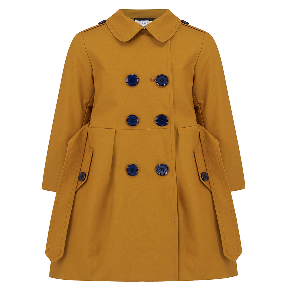 Mustard baby coat clearance