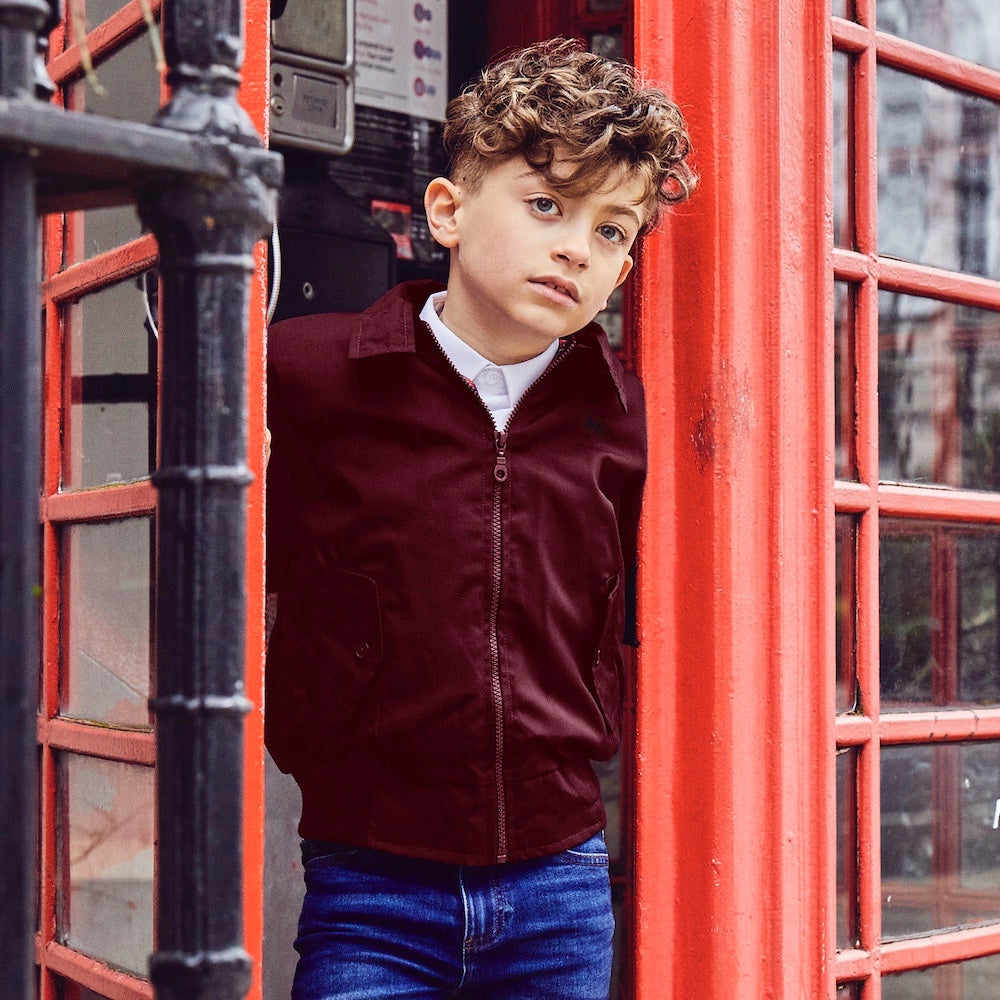 Burgundy on sale red jacket