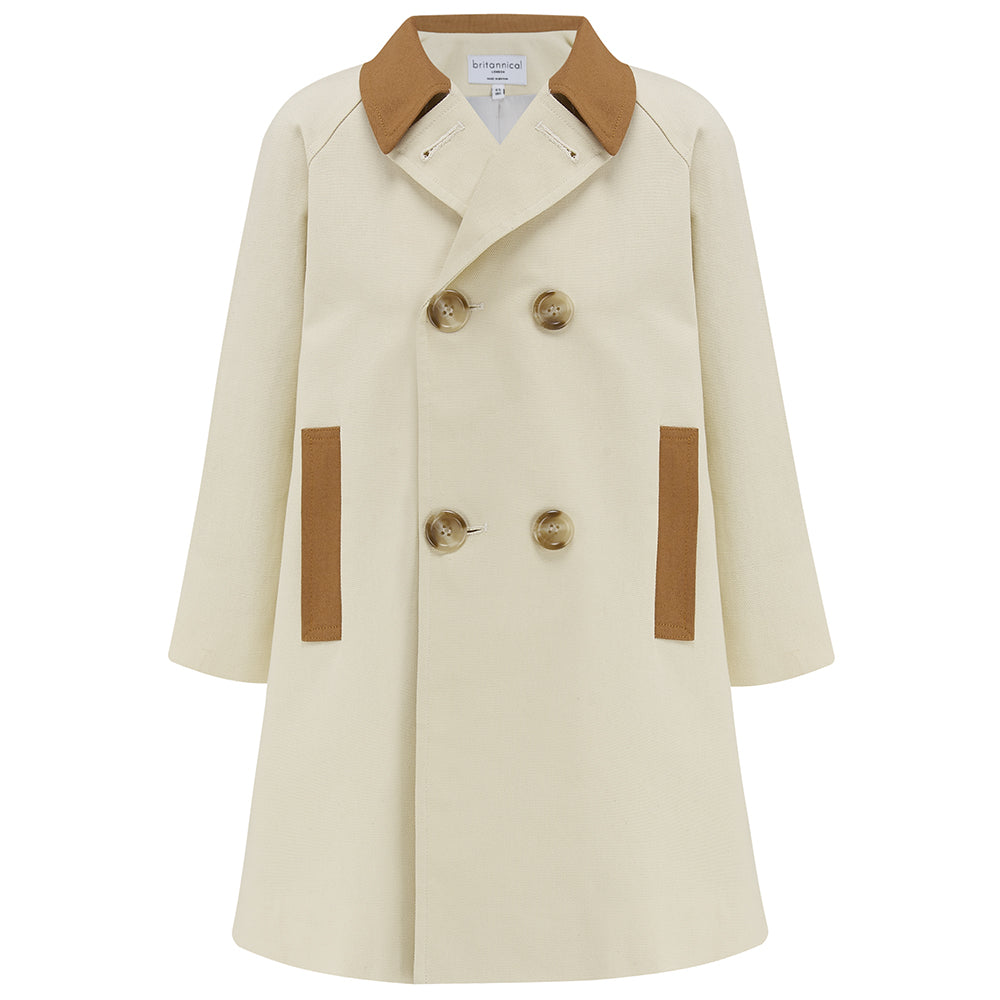 Cream spring coat shop