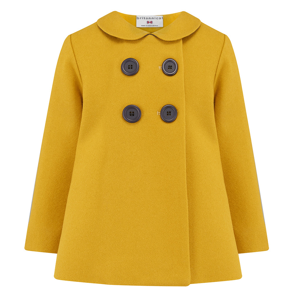 Yellow 2024 childrens coat