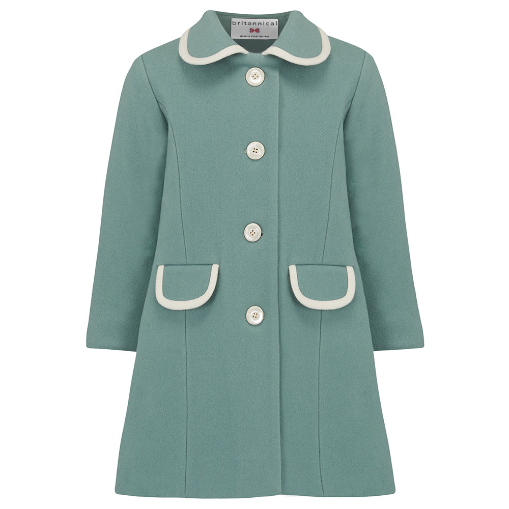 Girls royal blue coat on sale