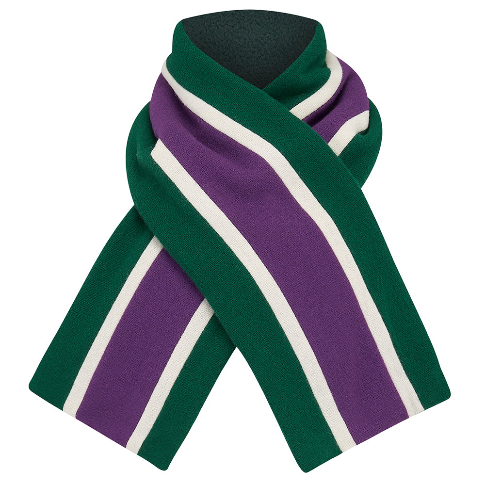 Purple and green scarf clearance