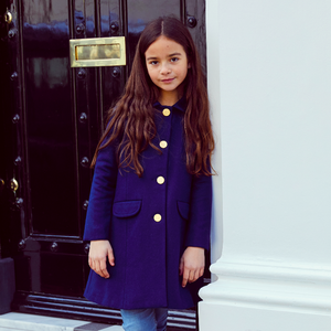 Luxury children's coats by Britannical luxury girls coats luxury kids coats luxury children's clothing made in Britain