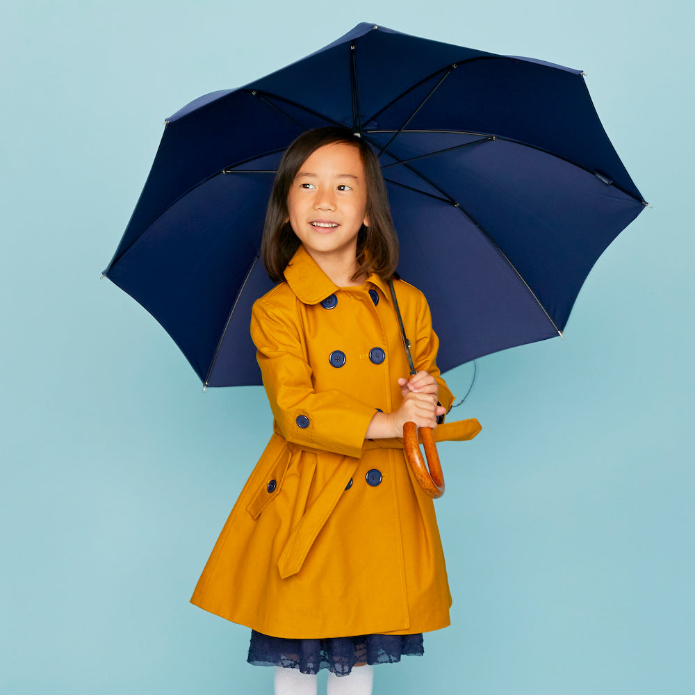 Mustard childrens coat hotsell