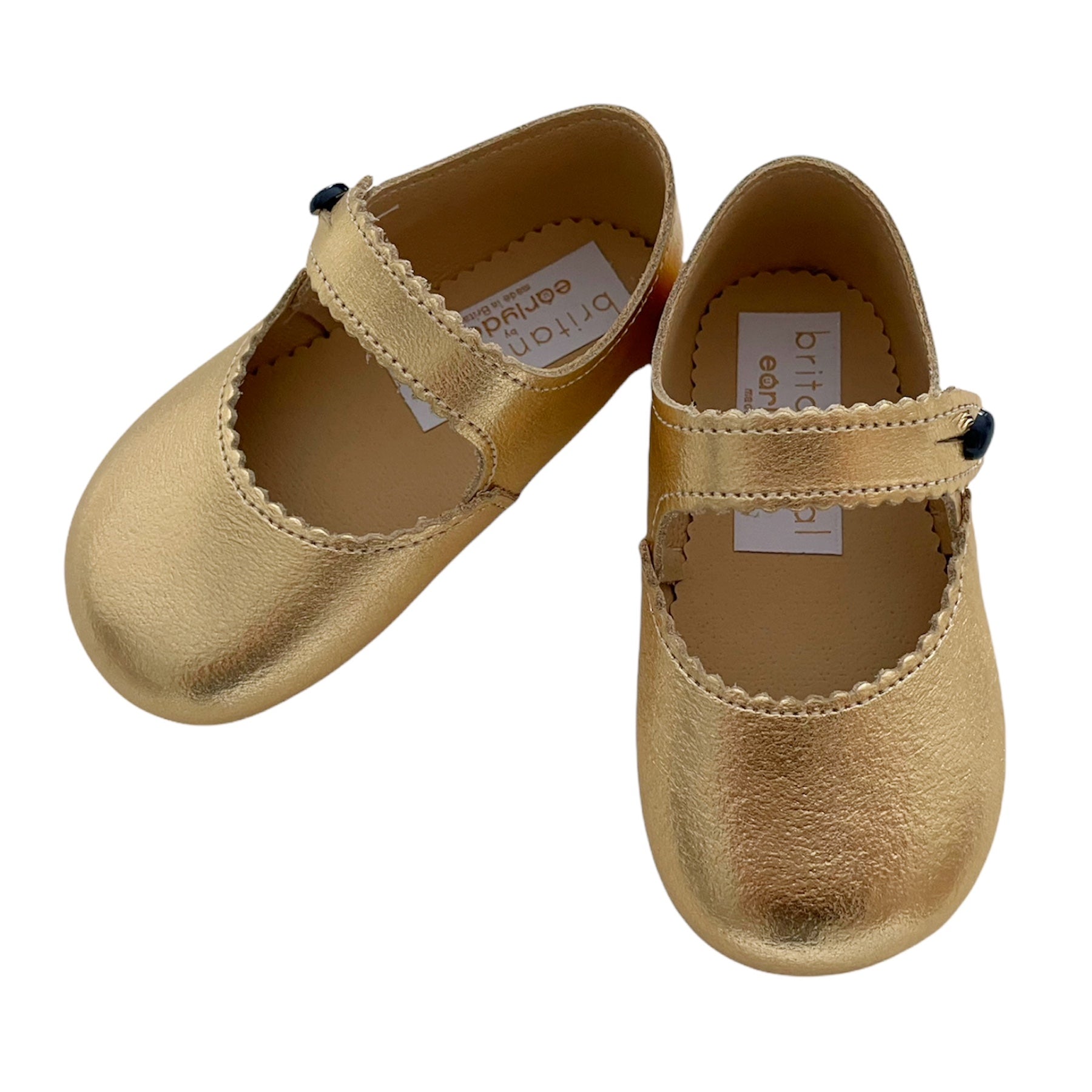 Infant online gold shoes