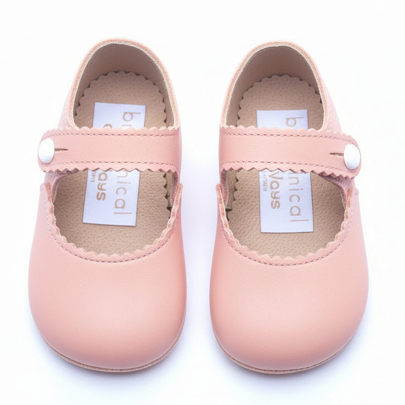 Georgia Bulldogs Baby Shoes - Pre-Walker Infant Shoes With Pink Trim, Officially Licensed