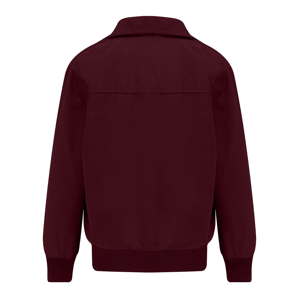 Carnaby Boys Bomber Jacket Burgundy