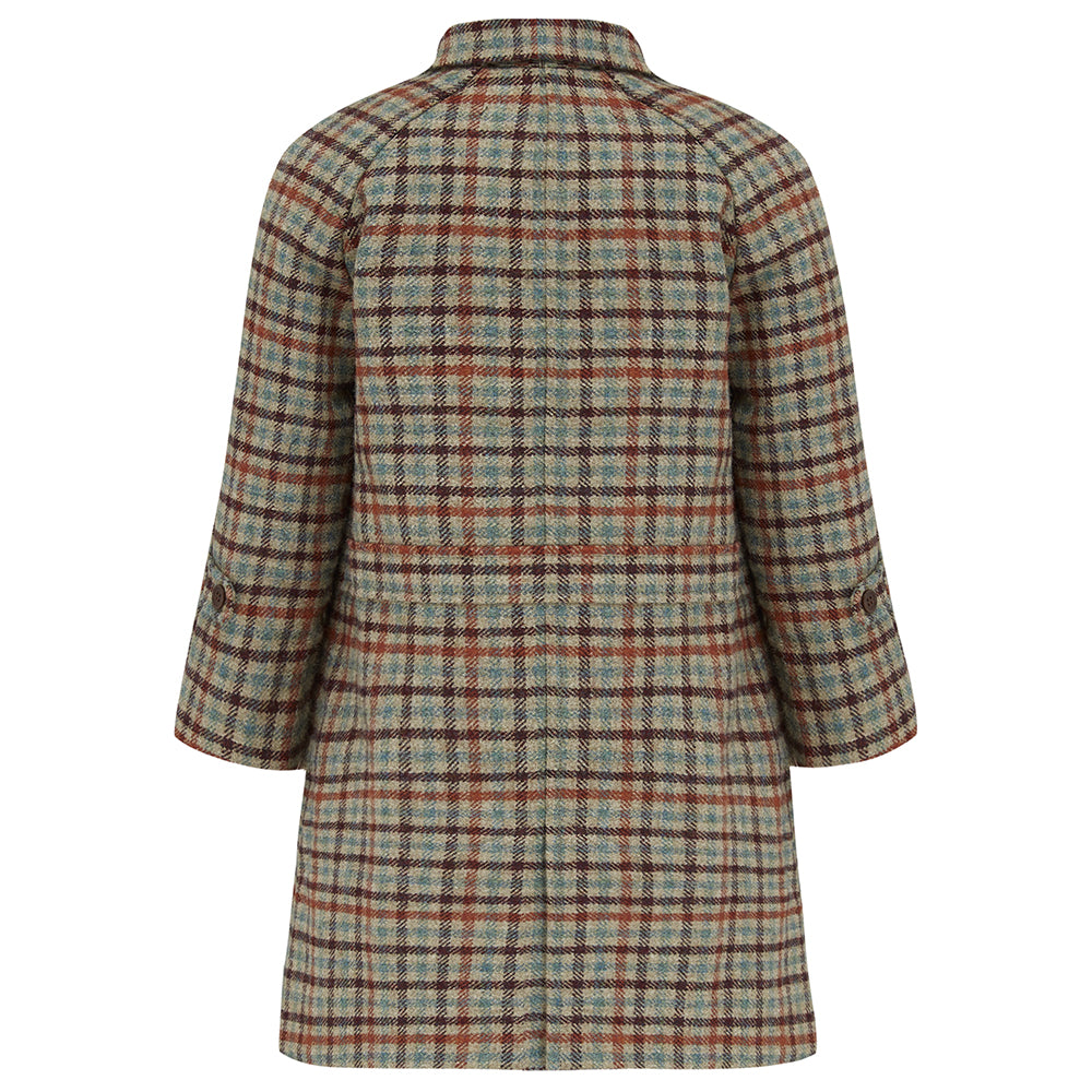Tweed Girls Bridge Coat (The Clerkenwell) Hatton Chequer – Britannical