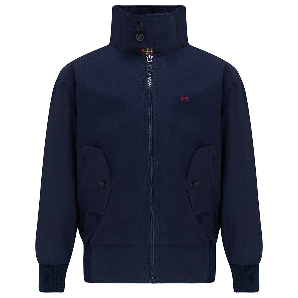 Boys Bomber Jacket (Carnaby) Navy Blue – Britannical