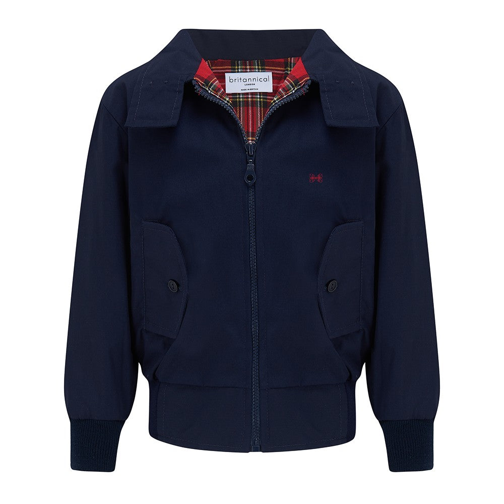 Girls navy bomber jacket shop